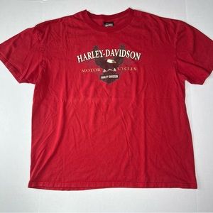Harley Davison iron steed Vacaville California crew neck t shirt size 2x…